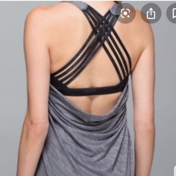lululemon athletica Tops - Lululemon tank top w/sports bra lululemon athletica Tops - Lululemon tank top w/sports bra